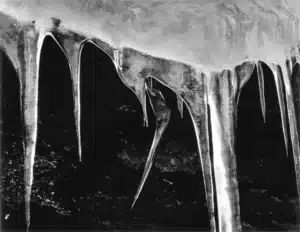 Historic black and white photograph by Ansel Adams